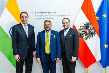 8th India-Austria Foreign Office Consultations Held in Vienna