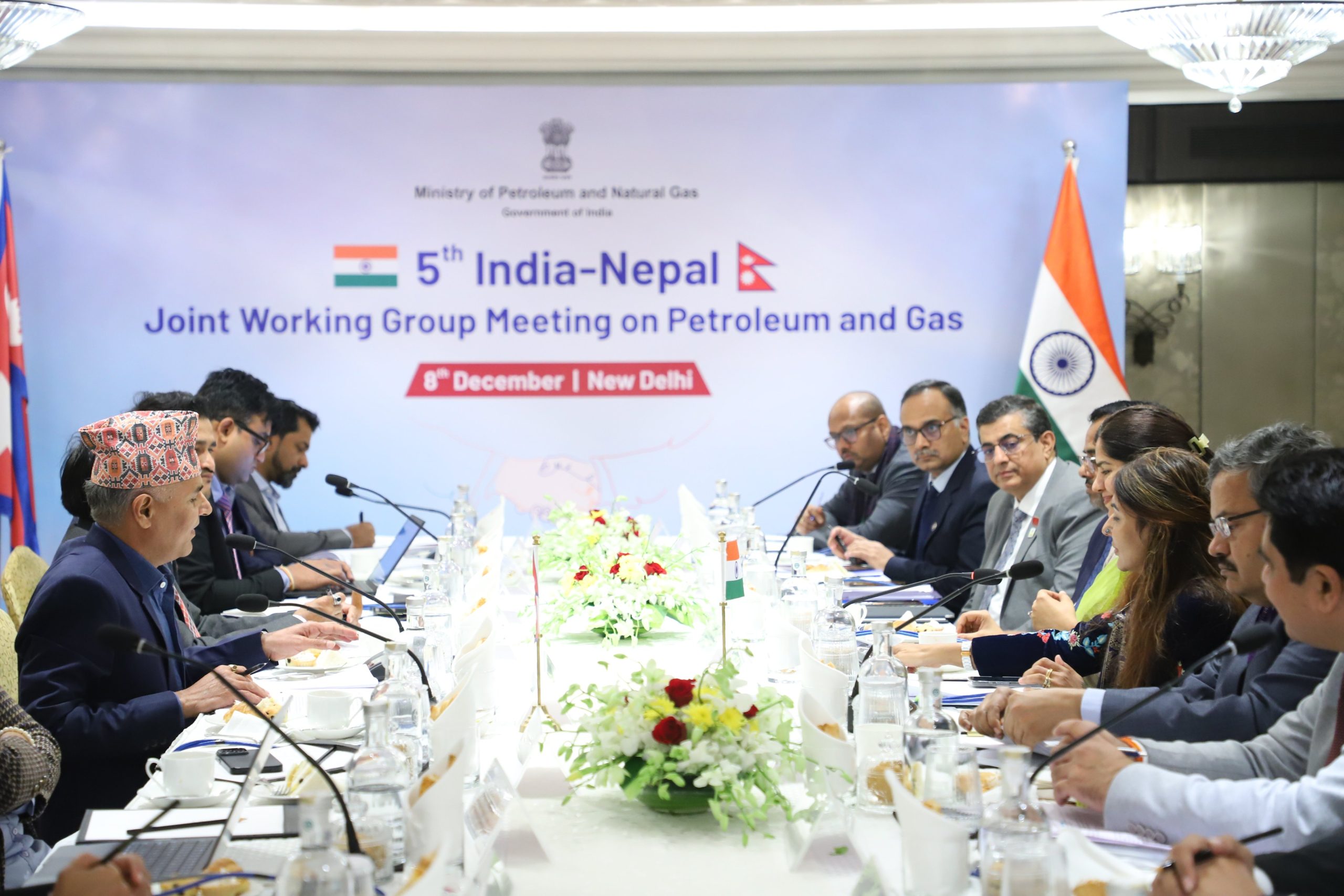 India and Nepal Review Progress on Petroleum Projects