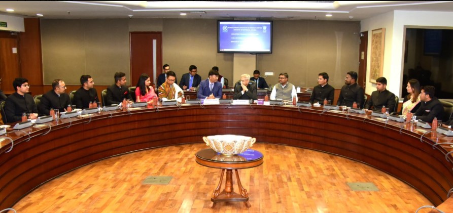 EAM Dr Jaishankar Interacts with IFS Officer Trainees, Bhutanese Diplomats