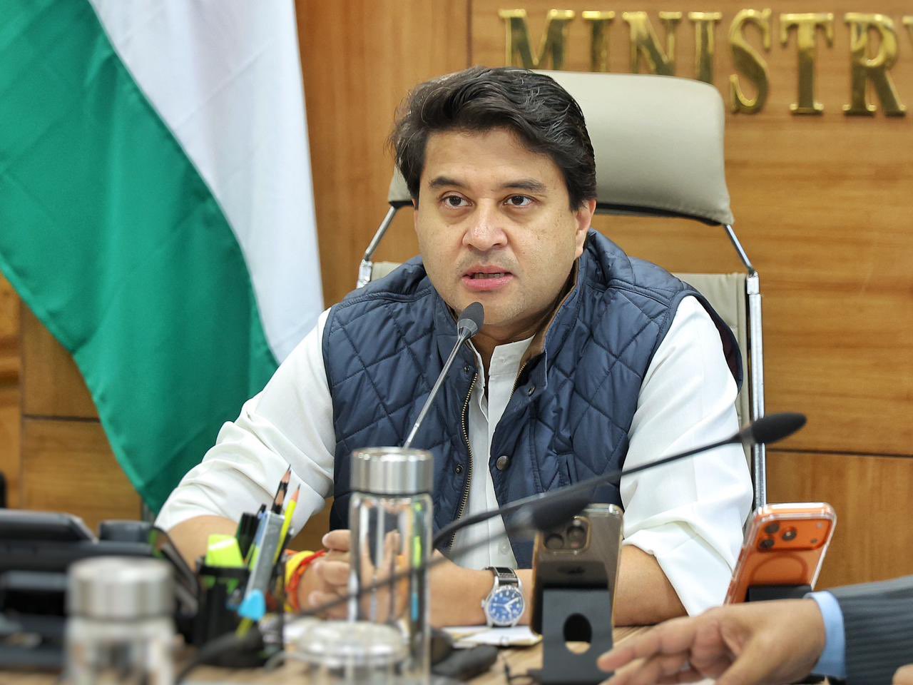 Jyotiraditya Scindia participates in high-level task force meeting to strengthen handloom, handicrafts in North Eastern region