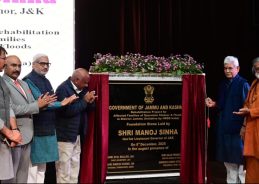 LG Sinha Lays Foundation for 350 Smart Houses in Jammu