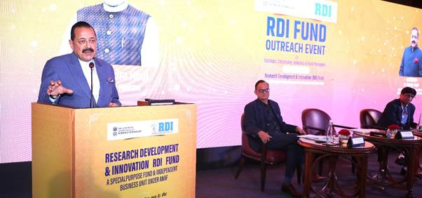 RDI Fund to Boost Private Sector Innovation: Minister Dr Jitendra Singh