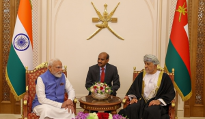 Prime Minister Narendra Modi arrives in Oman on two-day visit