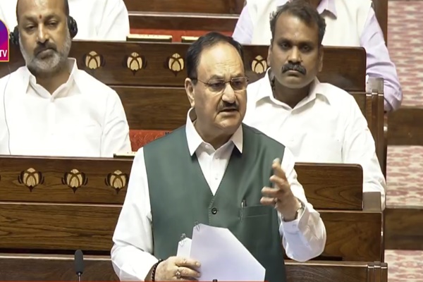 વિરોધ પક્ષો દ્વારા ઉઠાવવામાં આવેલા મુદ્દાઓ પરની  ચર્ચા  સરકાર ટાળી રહી હોવાના વિપક્ષના આરોપોને ફગાવતા રાજ્યસભામાં ગૃહના નેતા જે પી નડ્ડા.