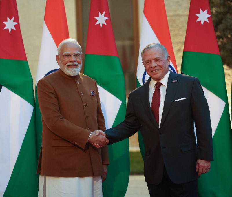 PM Modi’s Jordan Visit Strengthens Bilateral Ties, Promotes Tourism and Digital Cooperation