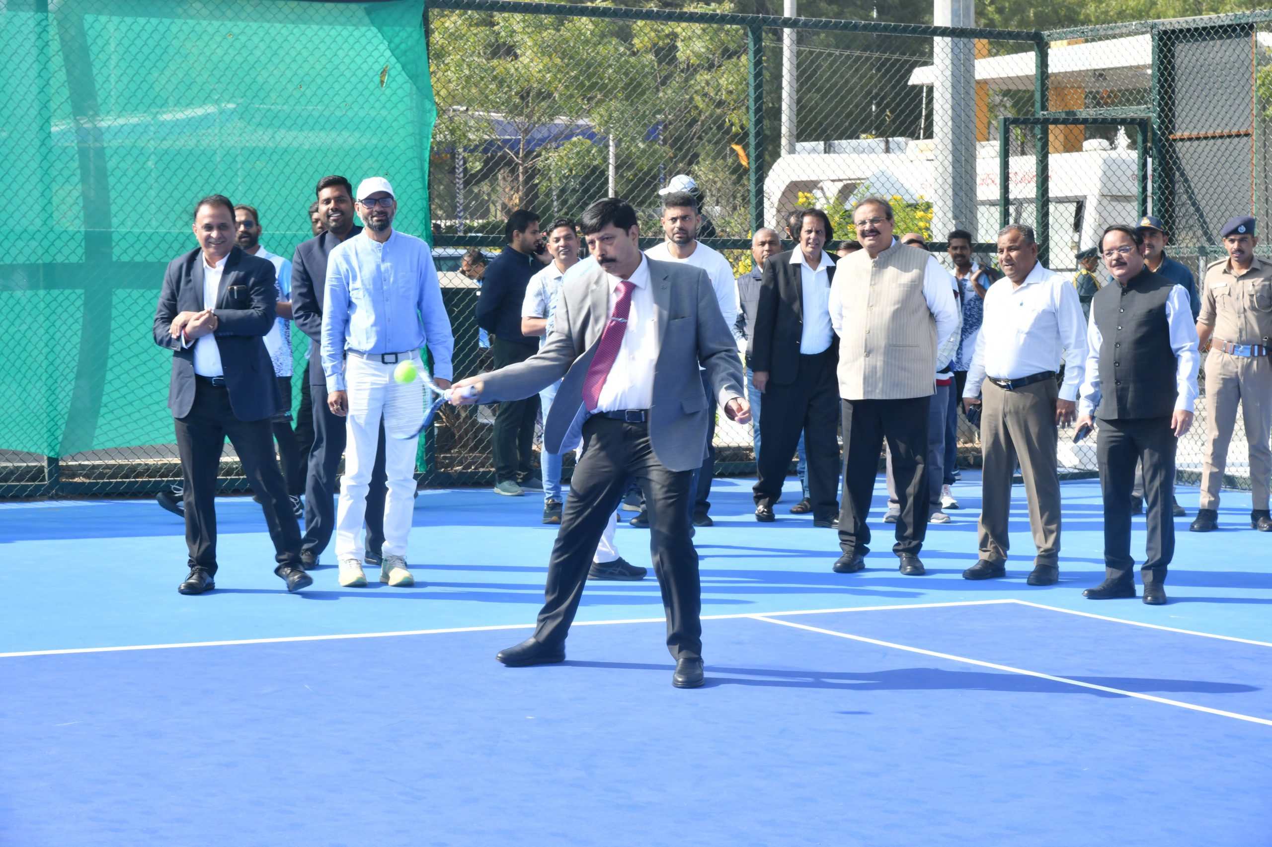 ગાંધીનગરમાં અખિલ ભારતીય મુલ્કી સેવા લોન ટેનિસ ટુર્નામેન્ટનો આજથી શુભારંભ
