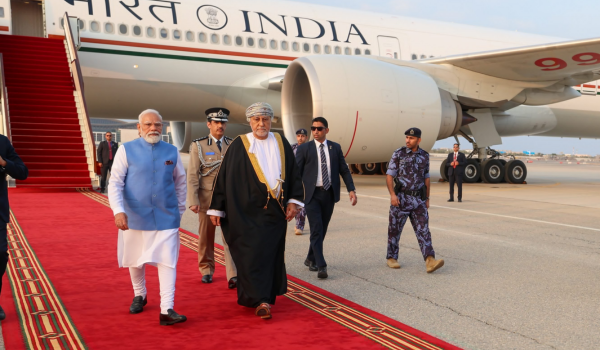PM Modi Arrives in Oman on Two-Day Visit, Final Leg of Three-Nation Tour