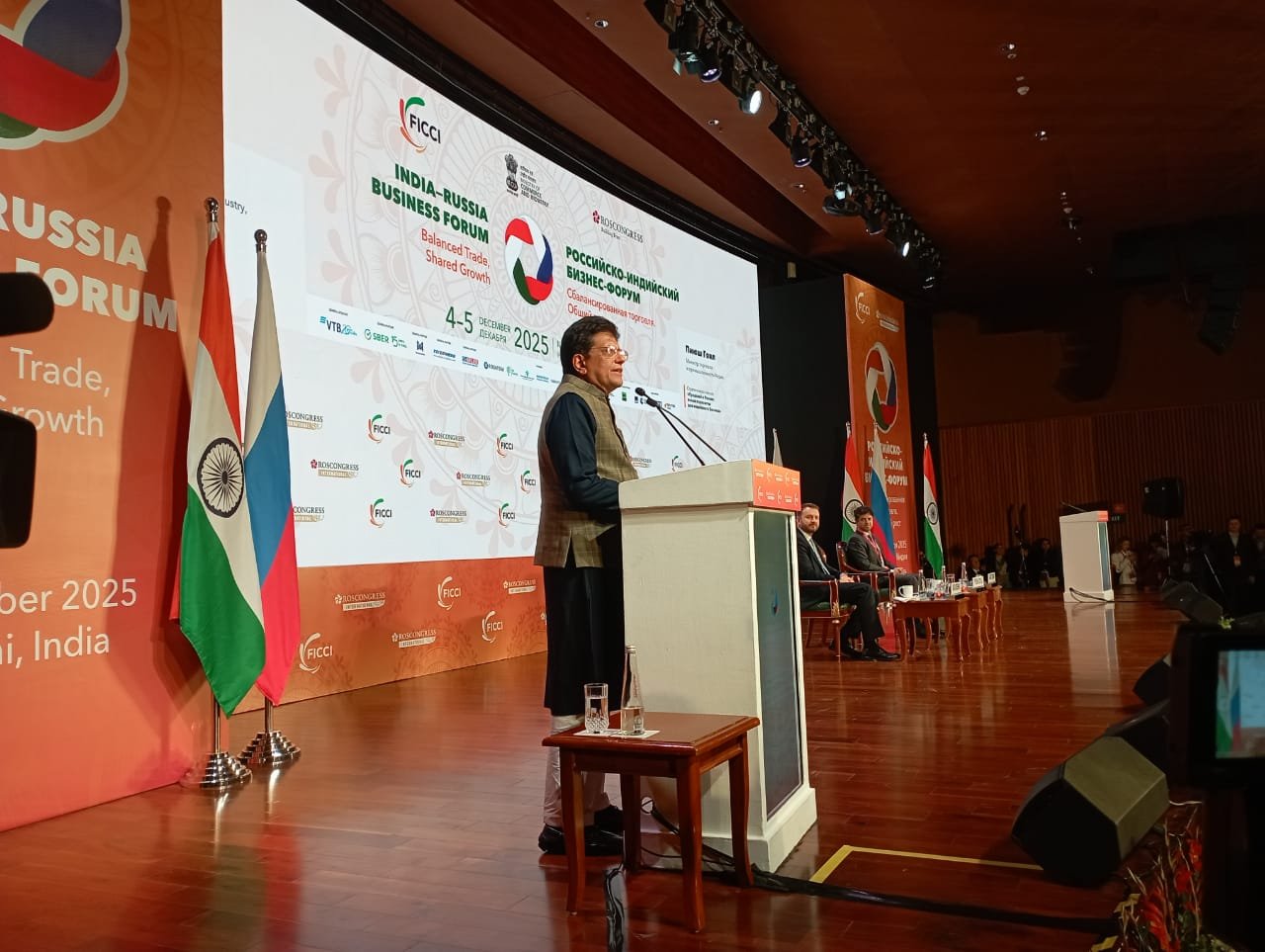 India–Russia Partnership Is Time-Tested, Says Piyush Goyal