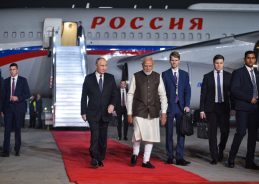 Russian President Putin Arrives in New Delhi for 23rd India-Russia Summit