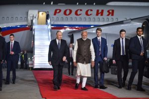 Russian President Putin Arrives in New Delhi for 23rd India-Russia Summit