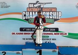 Raiza Dhillon Bags Double Gold at 68th National Shooting Championships
