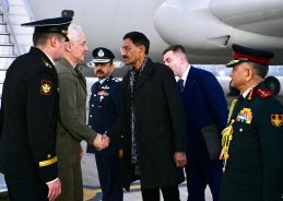 Russian Defence Minister Arrives in New Delhi