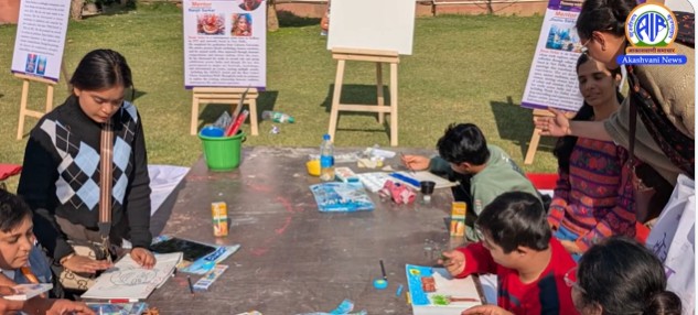 दिल्ली: अंतरराष्ट्रीय दिव्यांग सप्ताह पर कला और शिल्प कार्यशाला का चौथा संस्करण आयोजित