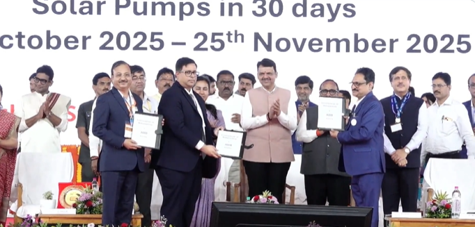 ‘मागेल त्याला कृषीपंप’ योजनेत महाराष्ट्राचा विश्वविक्रम