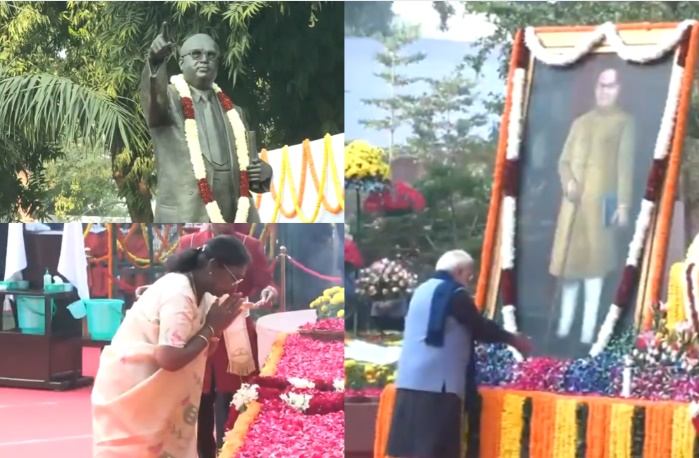Mahaparinirvan diwas observed across India in tribute to Dr B.R. Ambedkar