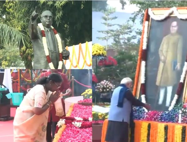 भारतरत्न डॉक्टर बाबासाहेब आंबेडकर यांच्या महापरिनिर्वाण दिनानिमित्त लाखों अनुयायी चैत्यभूमीवर दाखल