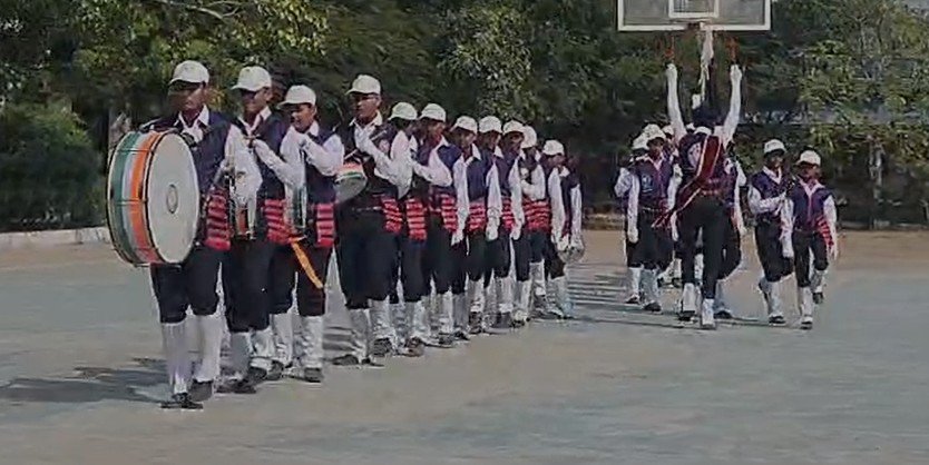 કેન્દ્રશાસિત પ્રદેશ દીવના હાયર સેકન્ડરી સ્કૂલ ખાતે કેન્દ્રશાસિત પ્રદેશ સ્તરીય બેન્ડ સ્પર્ધાનું આયોજન થયું