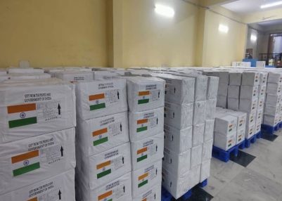 India Supplies 2.5 Lakh Saline Bottles to Peru as Humanitarian Assistance