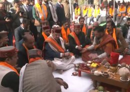 BJP President JP Nadda Lays Foundation Stone of BJP’s New Himachal Pradesh Office