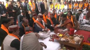 BJPکے قومی صدر جگت پرکاش نڈا نے شملہ کے نزدیک Majthai  میں پارٹی کے نئے ریاستی دفتر کا سنگِ بنیاد رکھا۔