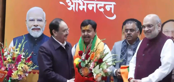 नितिन नबिन भाजपाचे नवनियुक्त राष्ट्रीय अध्यक्ष