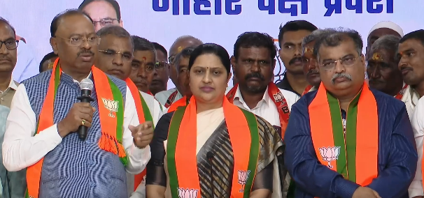 काँग्रेसला धक्का! प्रज्ञा सातव यांचा भाजपात प्रवेश