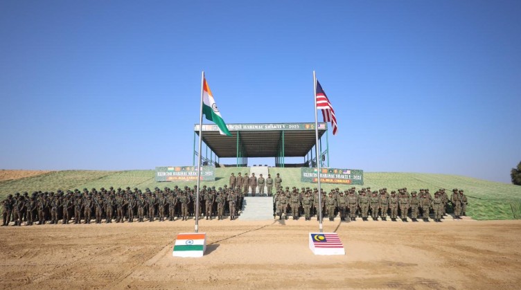 भारतीय सेना और मलेशिया की सेना के बीच हरिमाऊ शक्ति-2025 का पांचवां संस्करण सफलतापूर्वक संपन्न हुआ