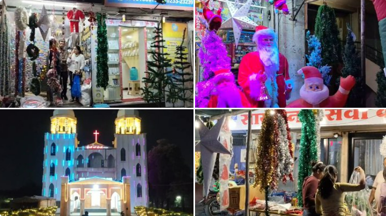 नाताळ सणाचा सर्वत्र उत्साह