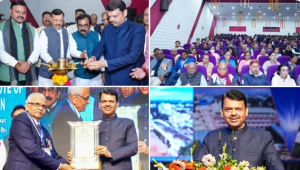 मध्यप्रदेशातल्या जबलपूर इथल्या महाराष्ट्र शिक्षण मंडळाच्या शताब्दी समारंभात मुख्यमंत्र्यांची उपस्थिती