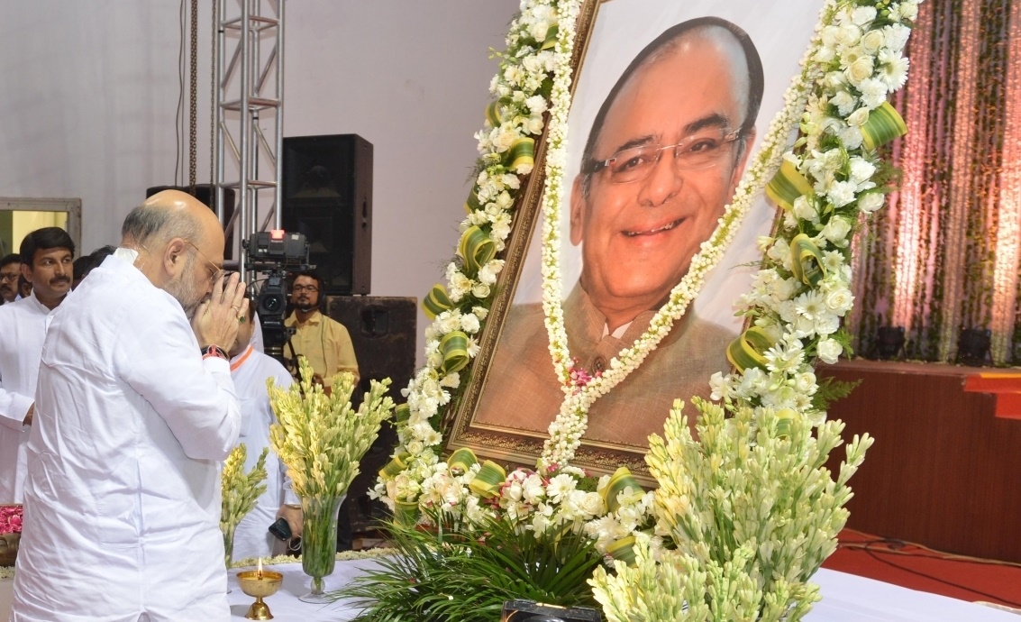 Union Home Minister Amit Shah remembers Arun Jaitley on his birth anniversary