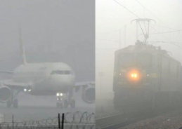 Dense Fog Disrupts Flights and Trains in Delhi-NCR