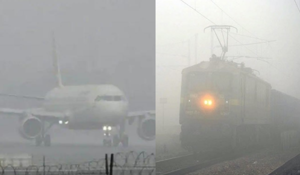 Dense Fog Disrupts Flights and Trains in Delhi-NCR
