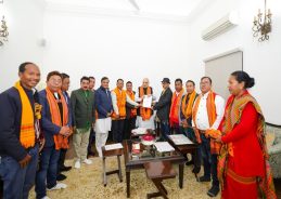 Home Minister Amit Shah meets delegations from Assam’s Rabha, Mising, Tiwa communities