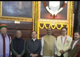 Parliament Leaders Pay Floral Tributes to Atal Bihari Vajpayee