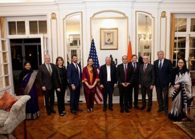 India’s Ambassador to US Vinay Kwatra holds fruitful conversations with American lawmakers