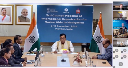 Union Minister Sarbananda Sonowal inaugurates 3rd Global IALA Council Session in Mumbai