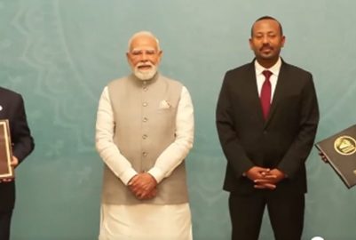 India & Ethiopia sign three MoUs during PM Modi’s visit to Addis Ababa