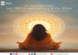World Meditation Day: MDNIY Hosts Specialized Sessions with Scholars and Yoga Practitioners
