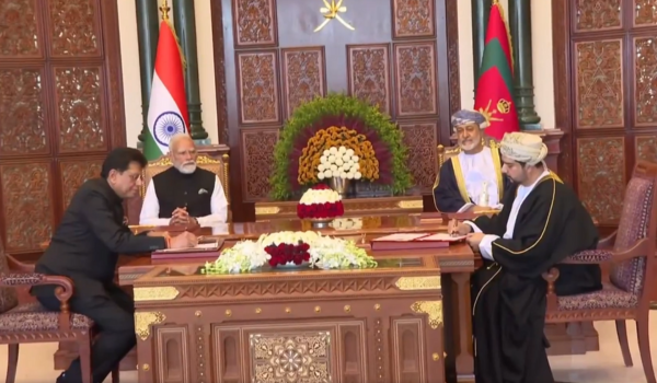 India, Oman sign Comprehensive Economic Partnership Agreement