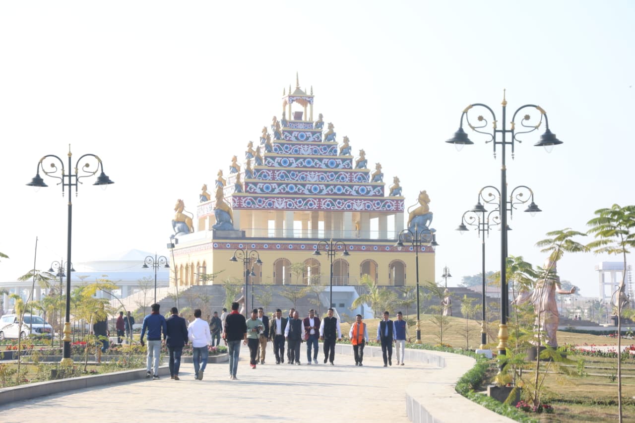 বটদ্ৰৱা সাংস্কৃতিক প্রকল্পস্থলী পৰিদৰ্শন মুখ্যমন্ত্রী ড০ হিমন্ত বিশ্ব শৰ্মাৰ