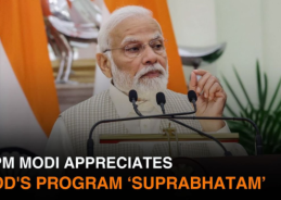 PM Modi notes the regular use of Sanskrit in Doordarshan’s Suprabhatam programme