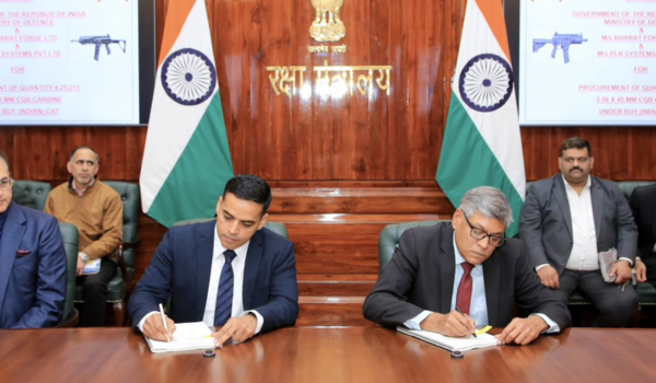 Defence Ministry signs Rs 4,666 crore contracts for procurement of CQB Carbine and Heavy Weight Torpedoes