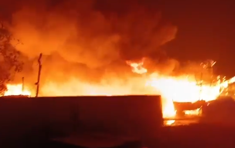 Kolkata: Major Fire in Newtown Slum Destroys 200 Huts; No Casualties Reported