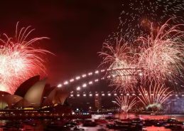 Kiribati and Australia welcome New Year 2026 with colourful fireworks