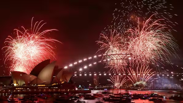 Kiribati and Australia welcome New Year 2026 with colourful fireworks