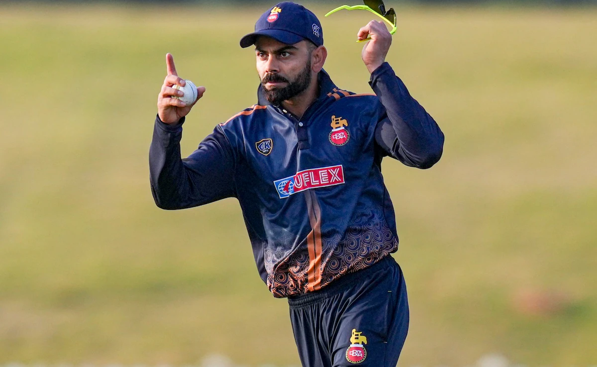 विराट कोहली 6 जनवरी को रेलवे के खिलाफ विजय हजारे ट्रॉफी में खेलेंगे: जिला क्रिकेट संघ के अध्यक्ष रोहन जेटली