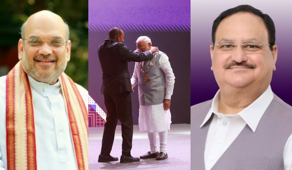 Home Minister and Health Minister congratulate PM Modi for being conferred Ethiopia’s highest honour