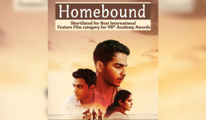 98वें ऑस्कर पुरस्कार की सर्वश्रेष्ठ फीचर फिल्म श्रेणी में नामित हुई भारतीय फिल्म होमबाउंड