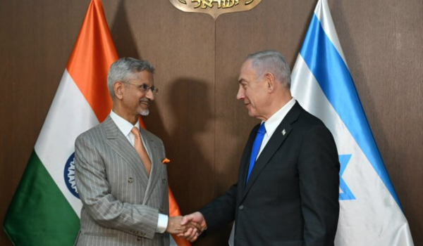 EAM Dr S Jaishankar meets Israeli Prime Minister Benjamin Netanyahu in Jerusalem