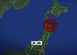 Earthquake of magnitude 6.7 strikes east coast of Aomori Prefecture, Japan